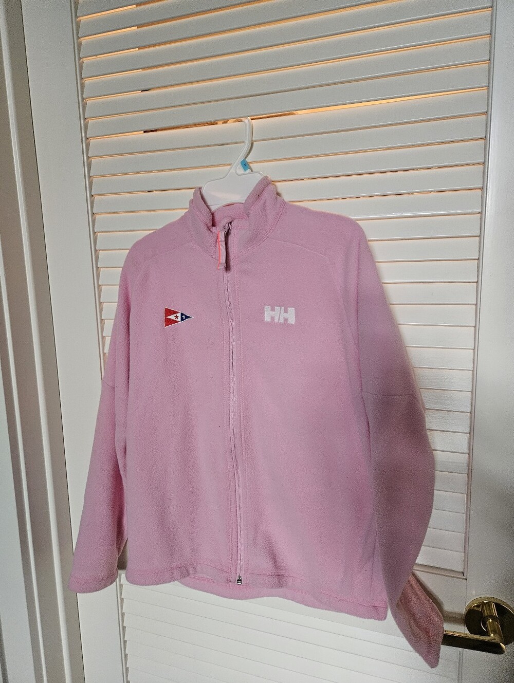 Helly Hansen Kids Pink Full-Zip Fleece Jacket w San Francisco Yauct Club Logo